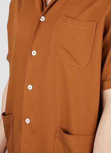 Maison Margiela 多口袋衬衫 橙色 mla0151005