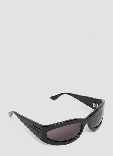 Oversized Acetate Sunglasses Bottega Veneta Oversized Acetate Sunglasses Black bov0243096