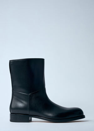 The Row Nobilis Leather Boots Brown row0159001