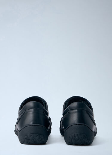 Kiko Kostadinov Sargo Leather Sneakers Black kko0164014