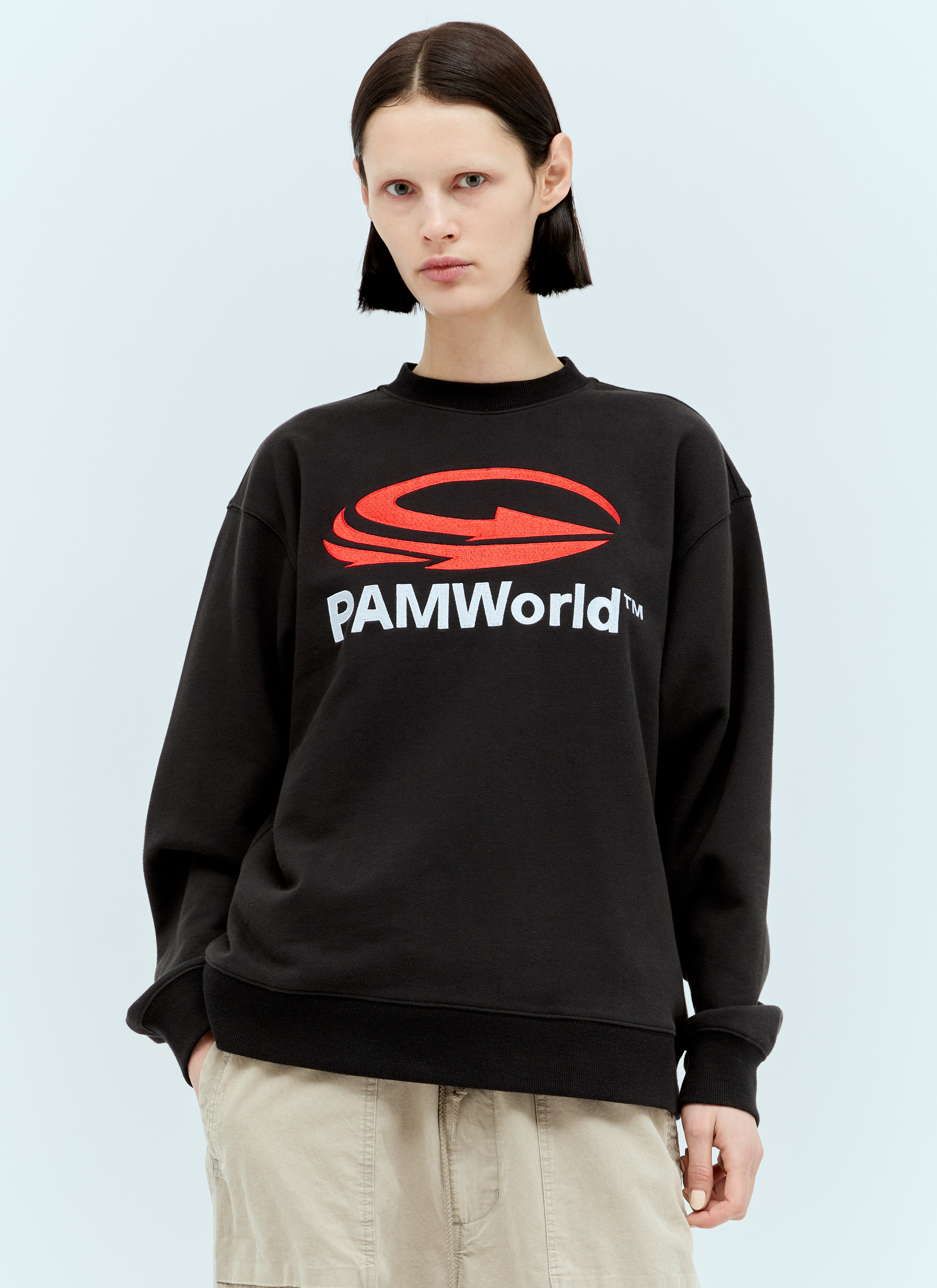 P.A.M. P.A.M World 2.0 Sweatshirt Black pam0357011