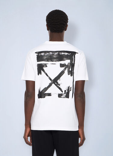 Ink Arrow Slim Logo T-Shirt Off-White Ink Arrow Slim Logo T-Shirt White ofw0162005