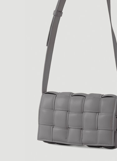 Bottega Veneta Padded Cassette Small Shoulder Bag Grey bov0251020