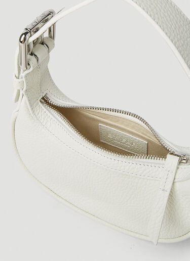 BY FAR Mini Soho Shoulder Bag White byf0251015