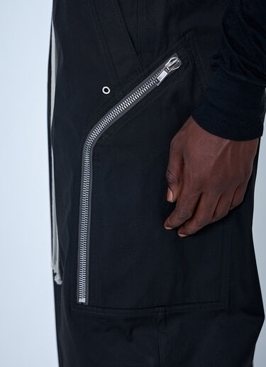 LN-CC® - Rick Owens: Heizer Belas Cotton Pants - Black Rick Owens Heizer Belas Cotton Pants Black ric0165062