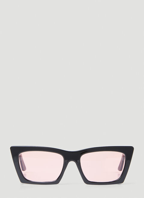Clean Waves Type 4 Cat Eye Sunglasses Black clw0353006