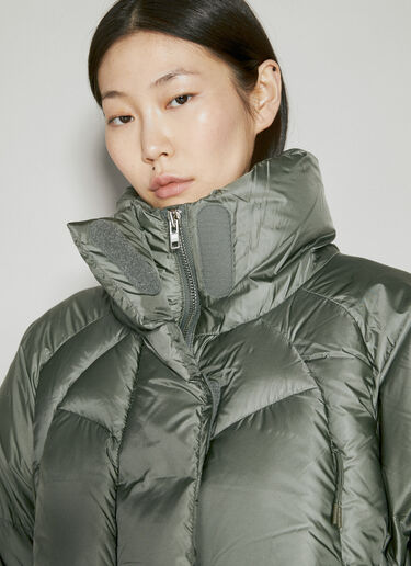 Entire Studios UVR Puffer Down Jacket Khaki ent0253035