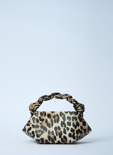 GANNI Mini Bou Handbag Brown gan0261045