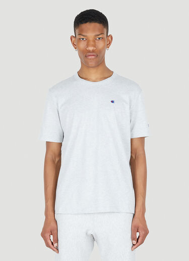 Champion Athletic Jersey Combed T-Shirt  Grey cha0148011