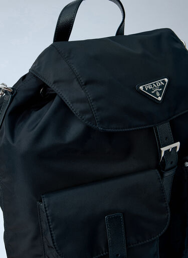 LN-CC® - Prada: Re-Nylon Backpack - Black Prada Re-Nylon Backpack Black pra0166018