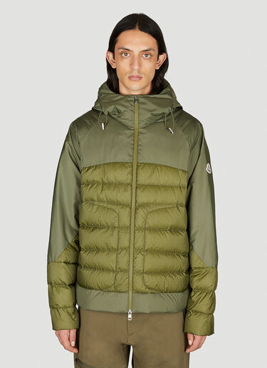 Moncler 글로아스 쇼트 다운 재킷 올리브 mon0154012