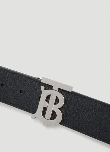 TB Buckle Belt Burberry TB Buckle Belt Black bur0153043