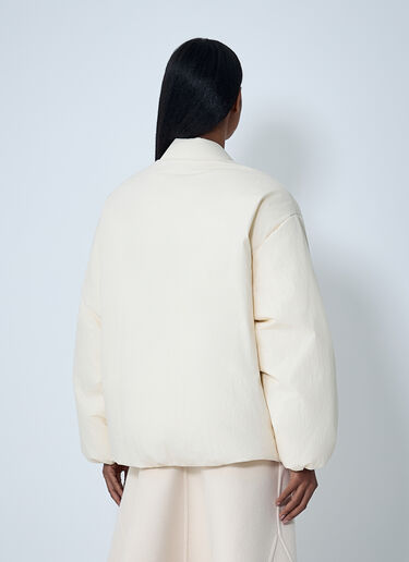 Zip-Front Bomber Jacket Moncler + Jil Sander Zip-Front Bomber Jacket White mjl0262002