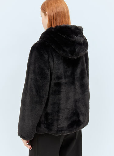 Max Mara 양면 기능성 캔버스 재킷  블랙 max0257052