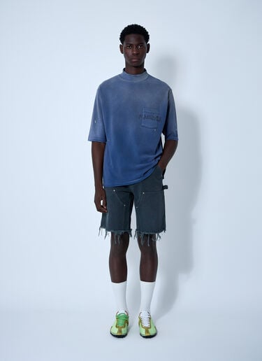 Maison Margiela Distressed Shorts Grey mla0160004