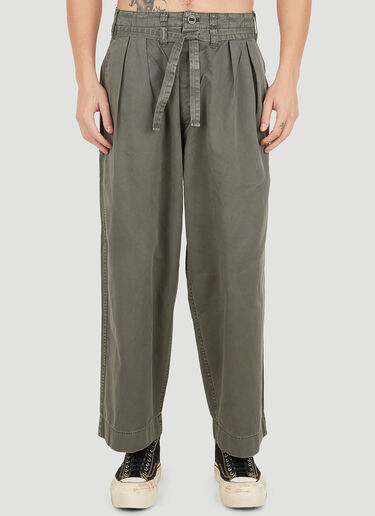 Applied Art Forms Men's Sculpture Pants in Grey