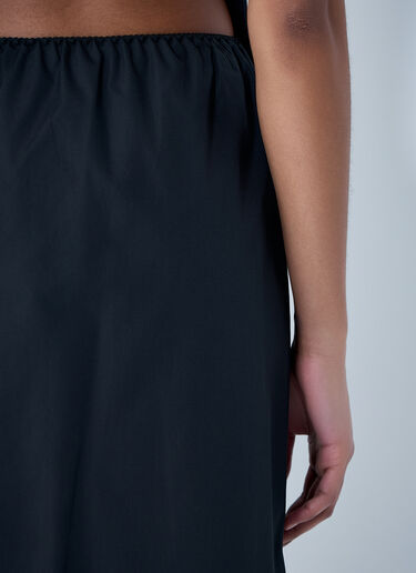 RIER Elasticated Waist Midi Skirt Black rrr0264009