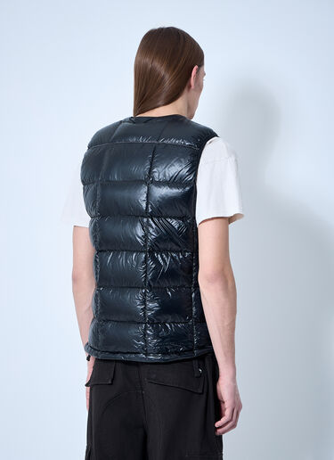 And Wander Quilted Down Vest Black anw0149004