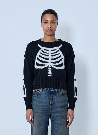Vaquera Skeleton Sweater Black vaq0264006