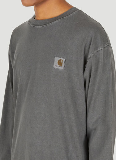 Carhartt WIP Nelson Long Sleeve T-Shirt Grey wip0148113