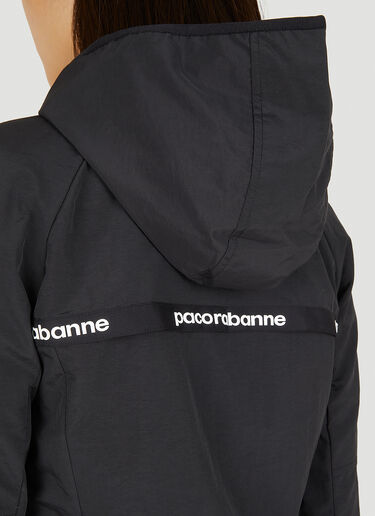 Rabanne 软壳连帽夹克 黑 pac0250042