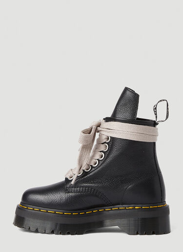 Rick Owens x Dr. Martens Jumbo Laced Boots Black rod0150001