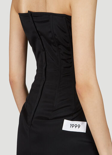 Dolce & Gabbana Corset Panel Jumpsuit Black dol0252001