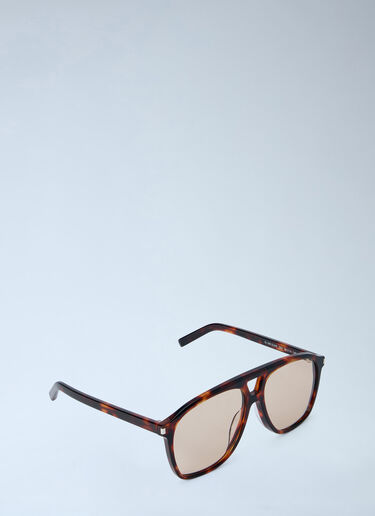 Saint Laurent SL 596 Sunglasses Brown sla0263109