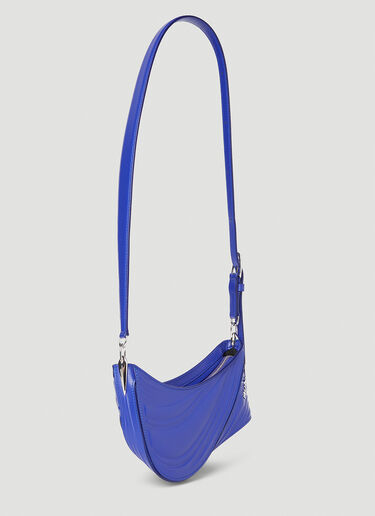Mugler Spiral Curve 01 Shoulder Bag Blue mug0252042
