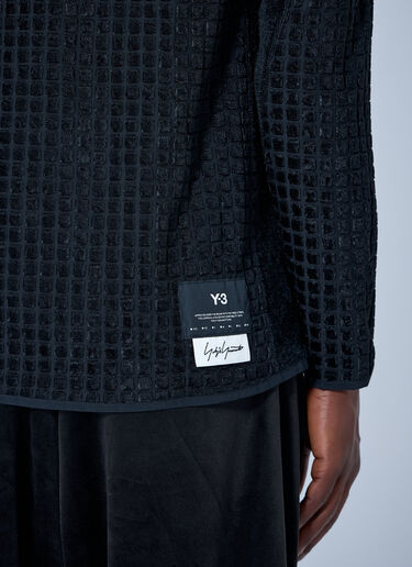 Y-3 リバーシブル ランニング ロングスリーブ Tシャツ ブラック yyy0165013