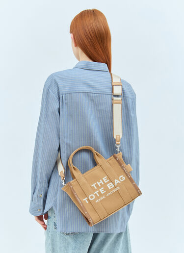 Marc Jacobs The Jacquard Small Tote Bag Beige mcj0257017