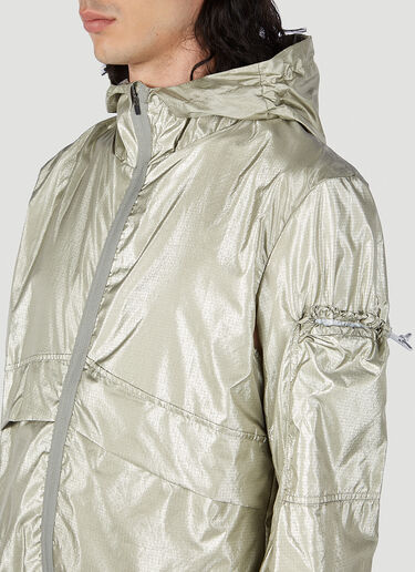 Satisfy Silvershell Packable Windbreaker Jacket Green sat0151006