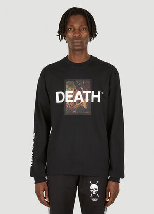 Death Cigarettes Chatsworth Long Sleeve T-Shirt Blue dec0146016