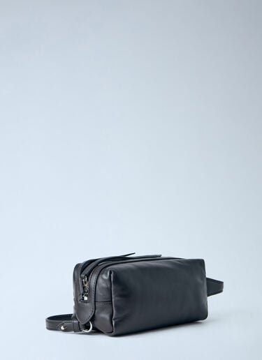 Lemaire Small Care Crossbody Bag Dark Brown lem0166030