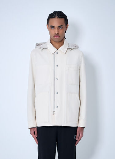Moncler Guerledan 衬衫夹克  白色 mon0160012