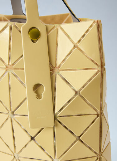 LN-CC® - Bao Bao Issey Miyake: Lucent One-Tone Tote Bag - Yellow Bao Bao Issey Miyake Lucent One-Tone Tote Bag Yellow bao0366002