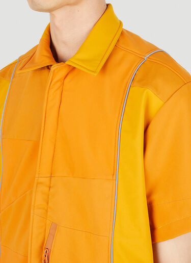 Greater Goods Upcycled Shell Short Sleeve Shirt Orange ggs0149005