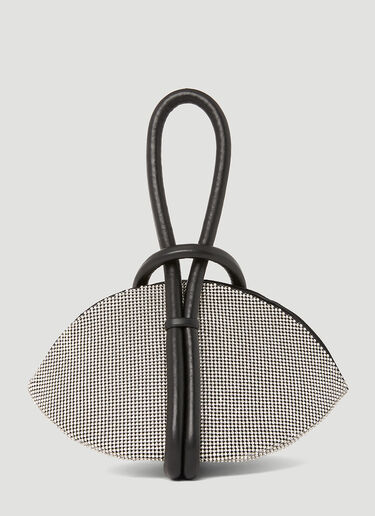 KARA Knot Crystal Embellished Handbag Silver kar0249004