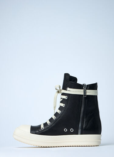 Rick Owens 하이탑 스니커즈  블랙 ric0261018