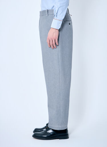 Thom Browne Constrast Tailored Pants Grey thb0158006