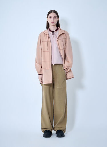 Moncler Hooded Zip Jacket Pink mon0264001