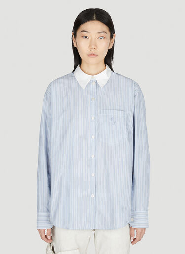Acne Studios Striped Shirt Light Blue acn0252029