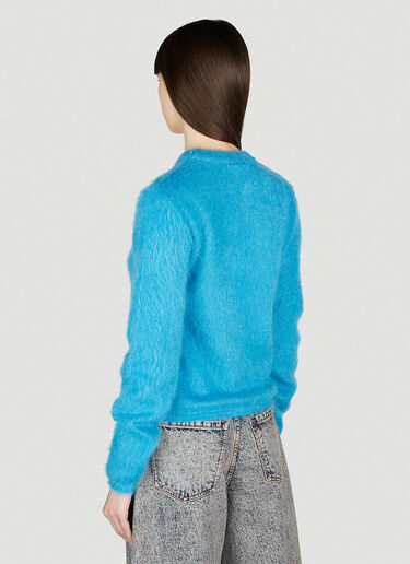 Marni 크루넥 스웨터 블루 mni0253029