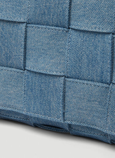 Bottega Veneta Denim Cassette Shoulder Bag Blue bov0249045