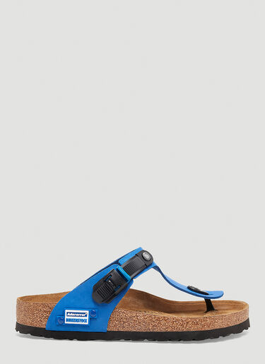 Birkenstock x Ader Error Gizeh Tech Sandals Blue bae0348003