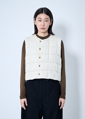 Lemaire 中綿入りジレ  クリーム lem0260001