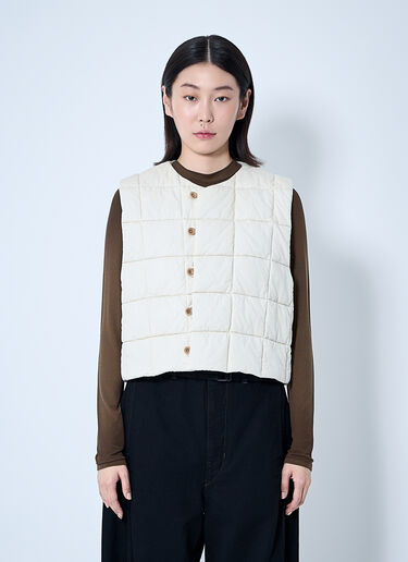 Lemaire Wadded Gilet Cream lem0260001