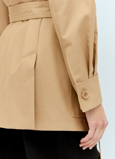 Max Mara Multiple Pocket Jacket Brown max0256073