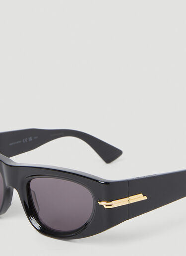 Bottega Veneta BV1144s Cat Eye Sunglasses Black bos0353006