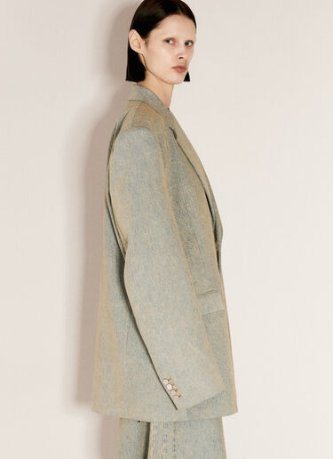 VETEMENTS 데님 테일러드 블레이저  블루 vet0356001